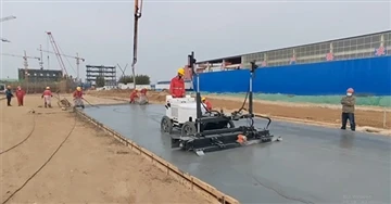 Laserový nivelační stroj na beton s teleskopickým výložníkem VANSE vám pomůže...
